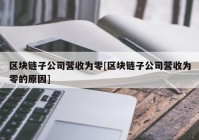 区块链子公司营收为零[区块链子公司营收为零的原因]